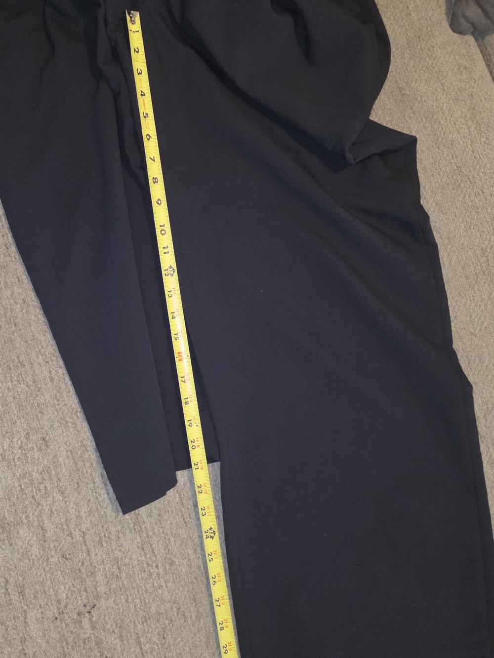 A&F Sloane Tailored Wide Leg Pants Womens 33/16L - Picture 6 of 12